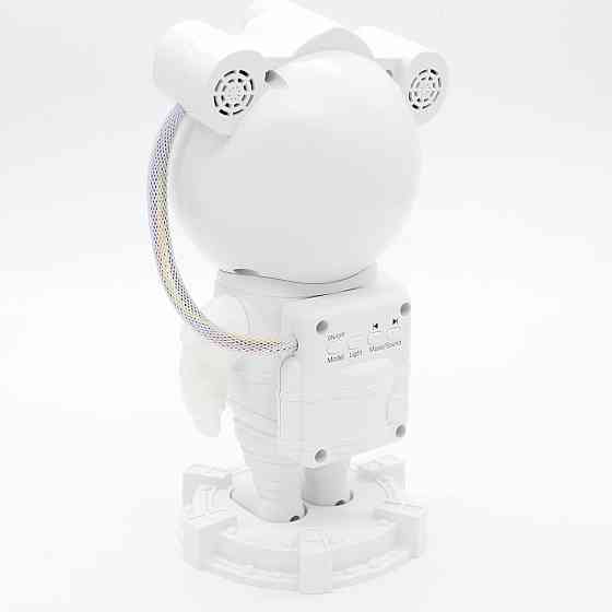 Ночник проектор звездного неба Космонавт, с Bluetooth колонкой и пультом, от USB / Детский ночник Киев