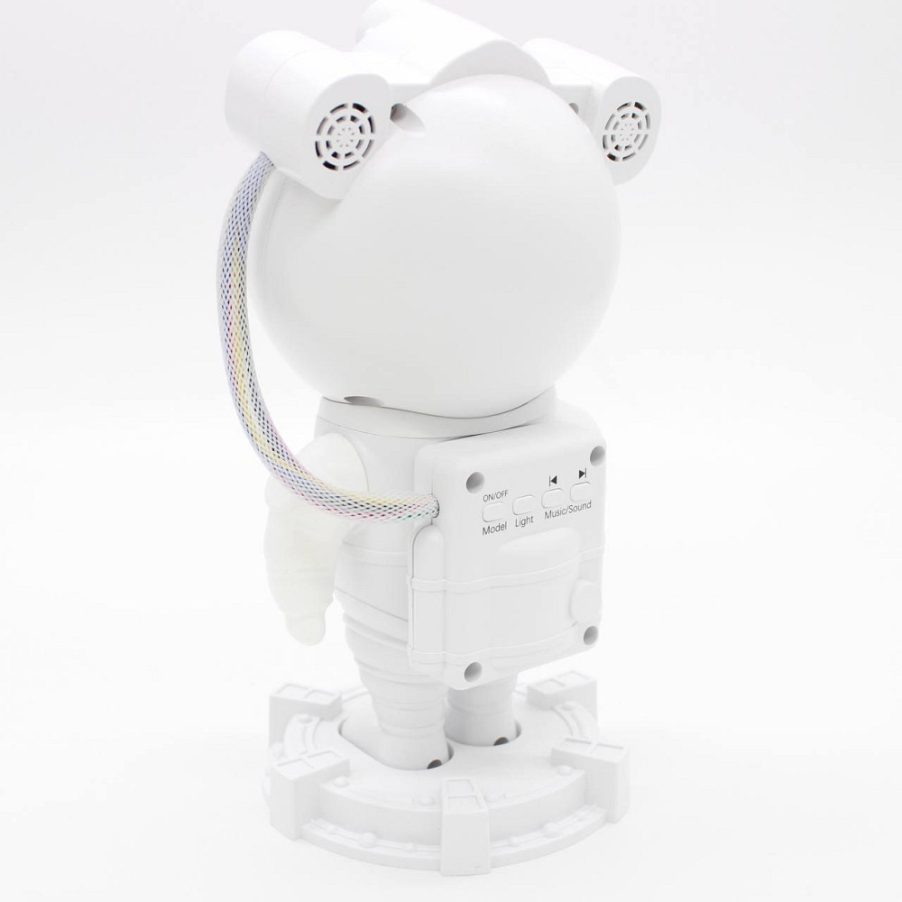 Ночник проектор звездного неба Космонавт, с Bluetooth колонкой и пультом, от USB / Детский ночник Киев - изображение 5