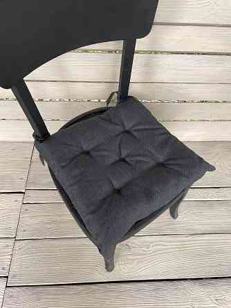 Подушка для стульев (38x38х5 см) Decorator Sawana цвет темно-серый 84-040 Киев