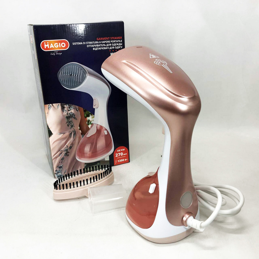 Відпарювач з насадками для різних тканин, Ручний парогенератор для прасування, Ручний паровідпарювач IG-63 Львів - фото 4