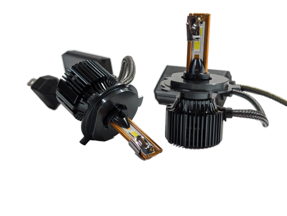 Комплект світлодіодних ламп StarLight Ultra +200% H4 55W 6000K 12V Харків