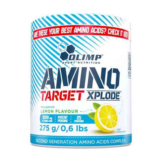 Аминокислотный комплекс Olimp Amino Target Xplode 275 г, lemon Луцк