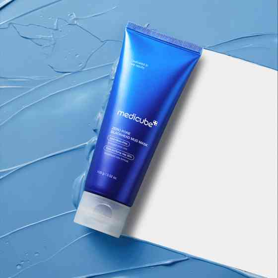 Глиняная маска против черных точек Zero Pore Blackhead Mud Mask Medicube 100 г Киев