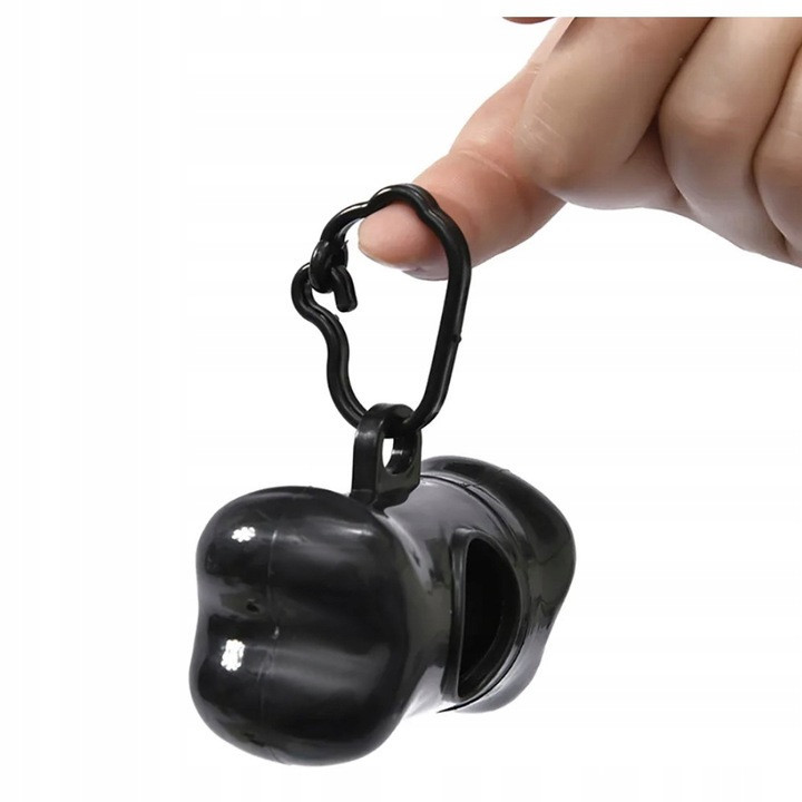 Набір Пакетів чорних для збирання фекалій 1000 шт з чохлом Purlov (22812) Black Нововолинськ - фото 4