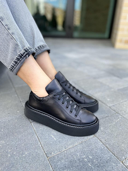 DeLis Туфлі жіночі DeLis 3404-122 чорні (весна-осінь, шкіра натуральна) (4778) лише 36р.і 41р. Коломия - фото 7