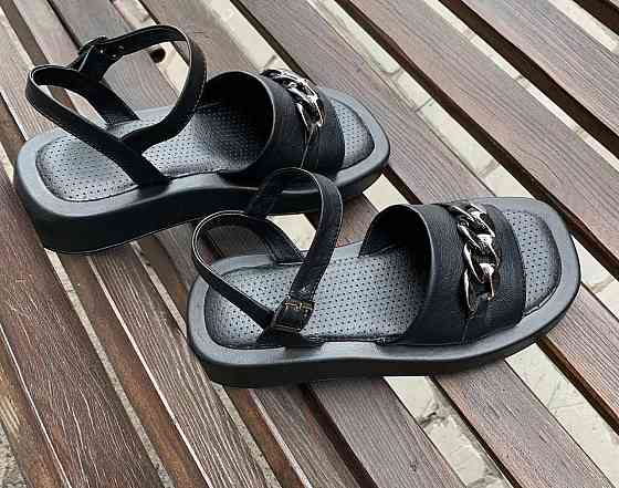 Asti Босоніжки жіночі ASTI P06 чорні (літо, шкіра натуральна) (4431) Коломыя