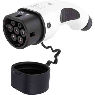 Коннектор для зарядки электромобиля Duosida Type2, 32A, 3-фазний (EV200191) Винница