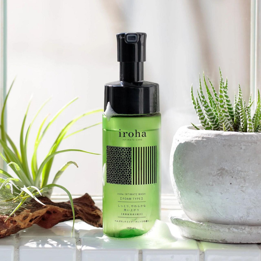 Піна для інтимного догляду Iroha Intimate Wash Foam Type Bergamot and Bitter Orange 150 мл Sex Aura Київ - фото 3