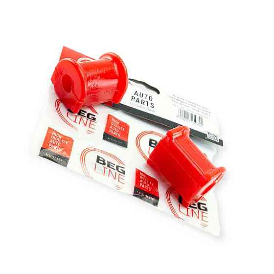 Втулка 2108, 2109, 21099, 2113, 2114, 2115 переднего полиуретан красный (к-кт 2 шт) стабилизатора Мукачево