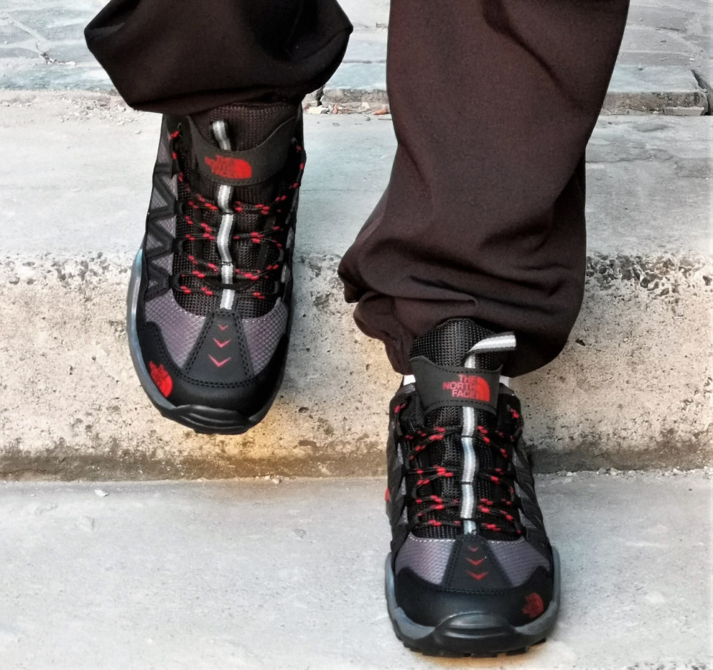 Термо Кросівки Сірі The North Face Futurelight Чоловічі Чорні Єврозима Норт Фейс (розміри: 40,41,42,43,44) Дніпро - фото 7