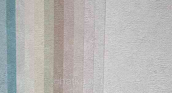 Шпалери вінілові на флізеліні NOVA метрові під штукатурку структурні однотонні кремові Київ