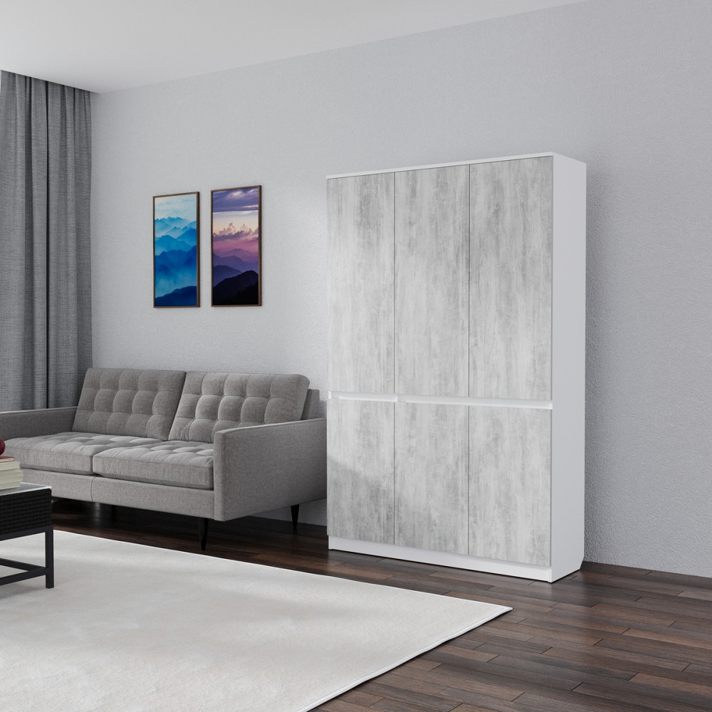 Розпашна шафа Смузі 17 1200 білий/урбан лайт Киев - изображение 1