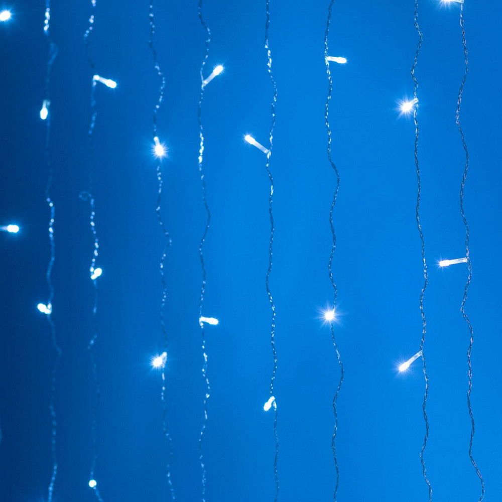 Гирлянда светодиодная GarlandoPro 270 LED Водопад 3х3 м 10 линий 8 режимов Белый 1733051W Киев - изображение 2