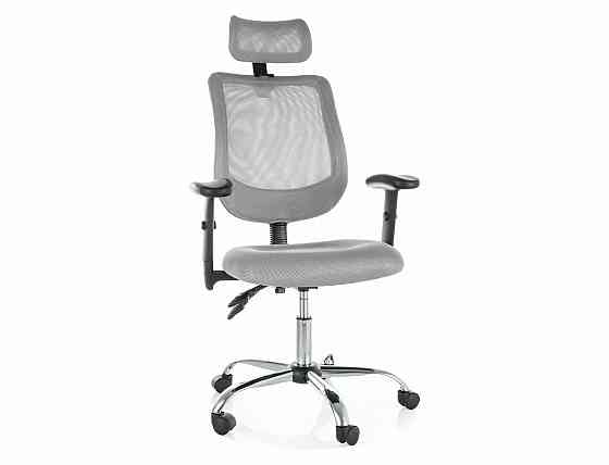 Крісло поворотне Q-118R сіре Киев