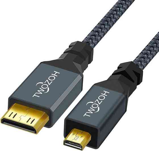 Кабель Micro HDMI — HDMI Twozoh 5 м Луцьк