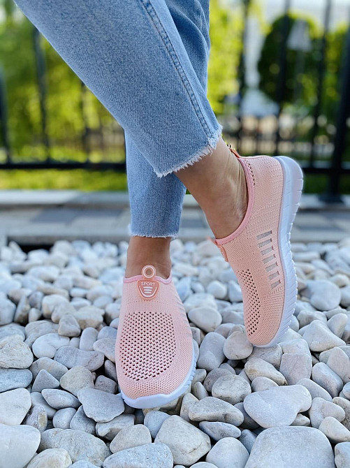 Fashion Жіночі сліпони рожеві FASHION 308-307 весна-літо / Мокасини сітка літні р. 39 Коломия - фото 4