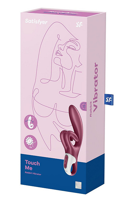 Вибратор кролик с тремя мощными двигателями Satisfyer Touch me для стимуляции клитора и половых губ Sex Aura Киев - изображение 7