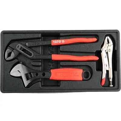Набір інструментів Yato шарнірно-губцевого 3 од. (YT-55473) Вінниця