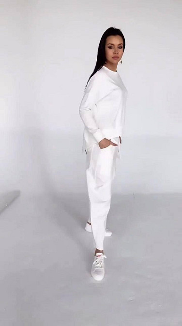 Жіночий повсякденний прогулянковий костюм двійка двонитка Одеса - фото 9