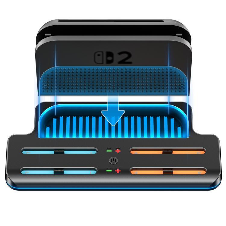 Зарядная станция Switch 2 подставка RGB OIVO VG-SW205B Киев - изображение 2