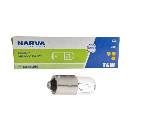 Вказівна лампа розжарювання NARVA 17143 T4W 24V 4W BA9s HEAVY DUTY Харків