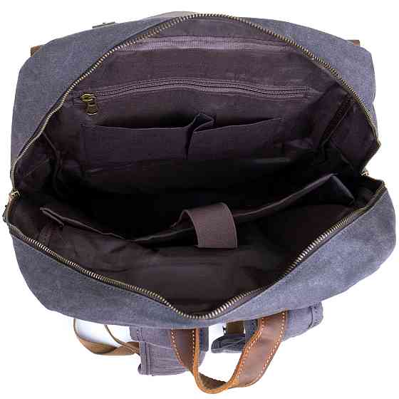 Рюкзак для подорожей Vintage 20108 Сірий Київ