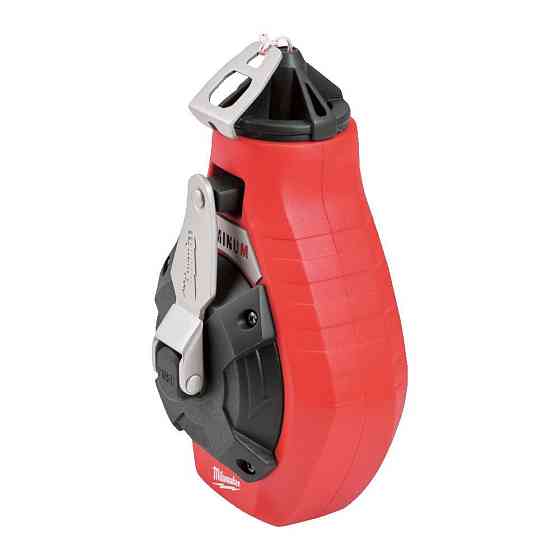 Шнур розмічальний довжиною 30 м/0,9 мм у комплекті з крейдовим порошком синій MILWAUKEE Одеса