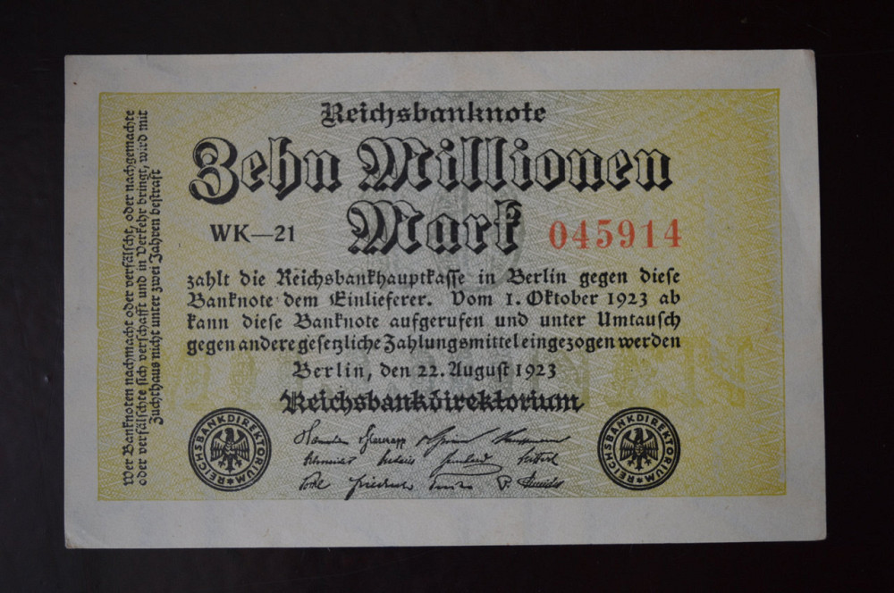 Германия 10000000 марок(10 миллионов) 1923 г(Г-1)5 Полтава - изображение 1