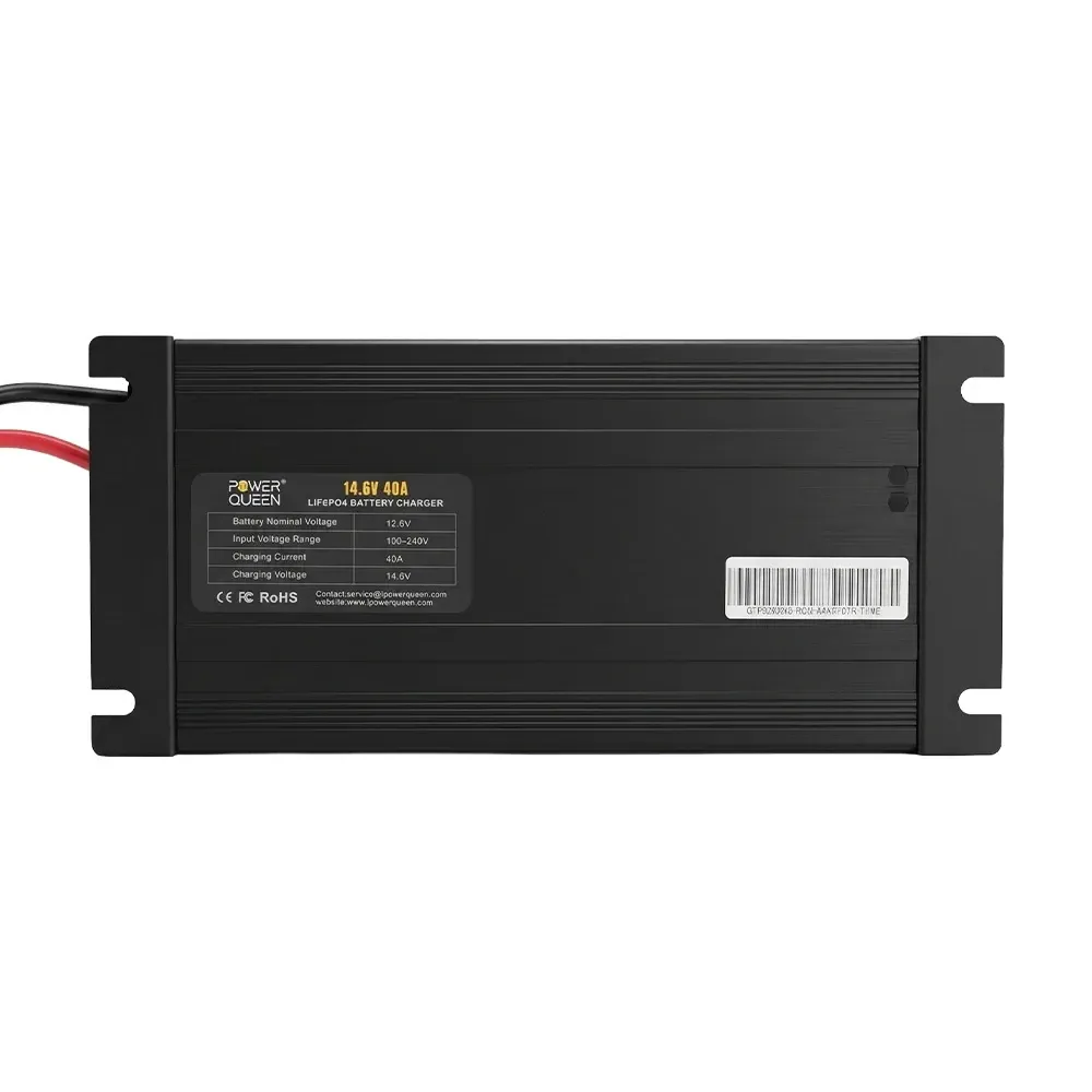 Зарядний пристрій для акумуляторних батарей LiFePO4 14.6V/40A Power Queen P12V40A-BCHA-Y (44-00529) Київ - фото 14
