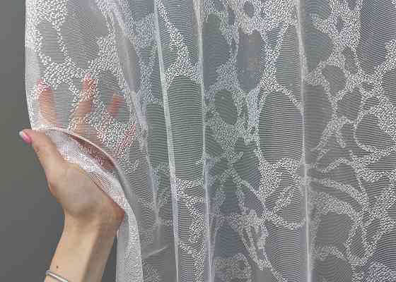 Тюль жаккард 