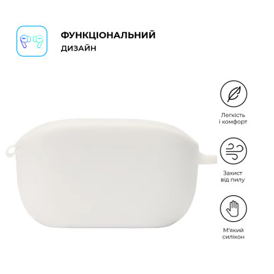 Чехол для наушников Armorstandart Hang Case для JBL Wave Buds White (ARM79918) Винница - изображение 2
