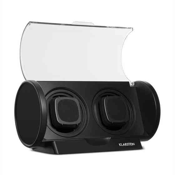 Лугано заводна машинка для годинника пластик 2 години 4 режими чорний (Німеччина, читати опис) Рівне