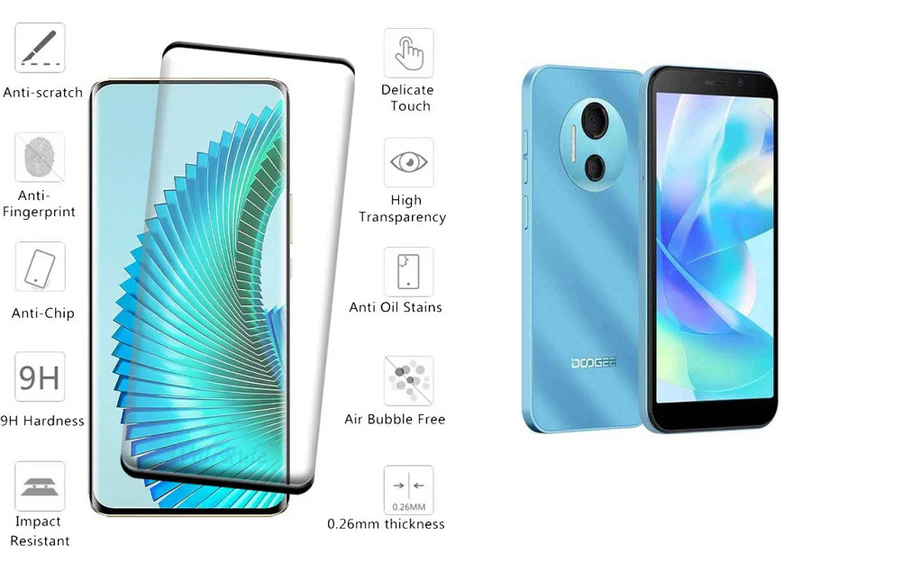 Захисне скло HyperGlass Pro для Doogee X97, X97 Pro – максимальна чутливість та захист Київ - фото 2