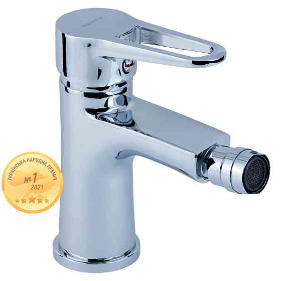 AQUATICA Смеситель HK Ø35 для биде на гайке AQUATICA HK-1F130C (9732500) Коломыя