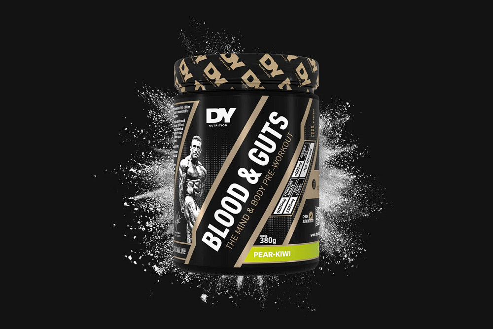 Передтренувальний комплекс DORIAN YATES NUTRITION BLOOD &amp; GUTS 380 G (PEAR KIWI) Луцьк - фото 3