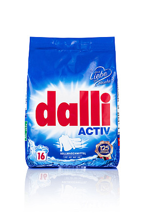 Порошок для стирки Dalli Activ для белого белья, 1.04 кг (16 стирок) Львов - изображение 1