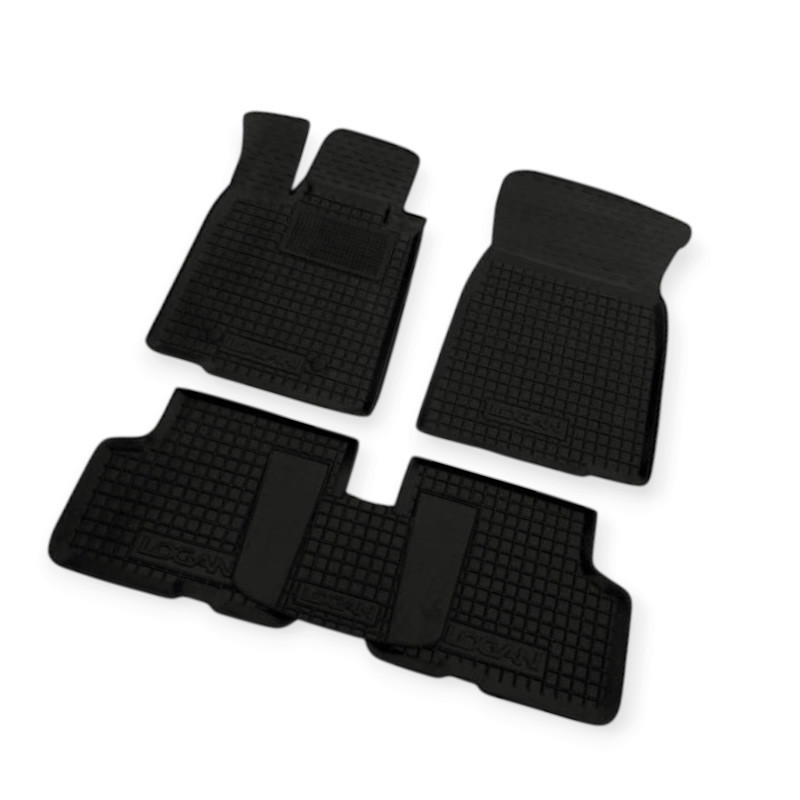 Коврики Рено logan 2006-2012 универсал борт 2,5см, с перемычкой салона Мукачево - изображение 1