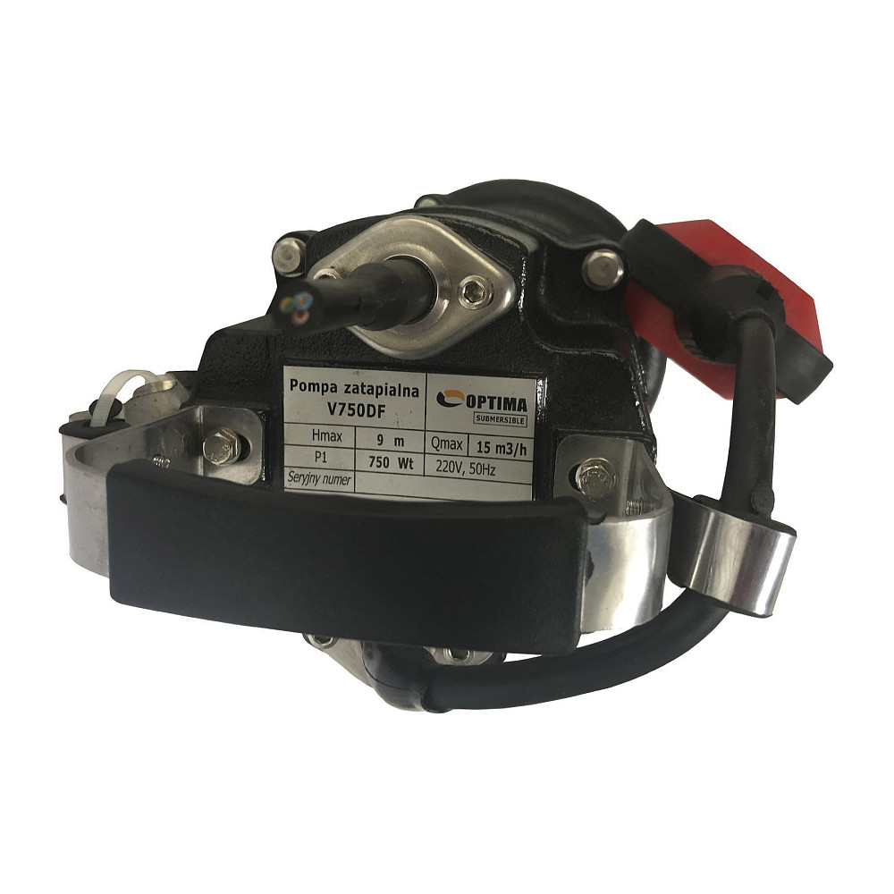 Насос фекальний з ріжучим механізмом Optima V 750 DF 0,75 кВт Тернополь - изображение 2