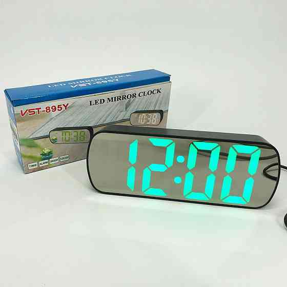 Часы светодиодные настольные хорошие, Электронные часы со встроенным дисплеем настольные классные EA-58 Ивано-Франковск