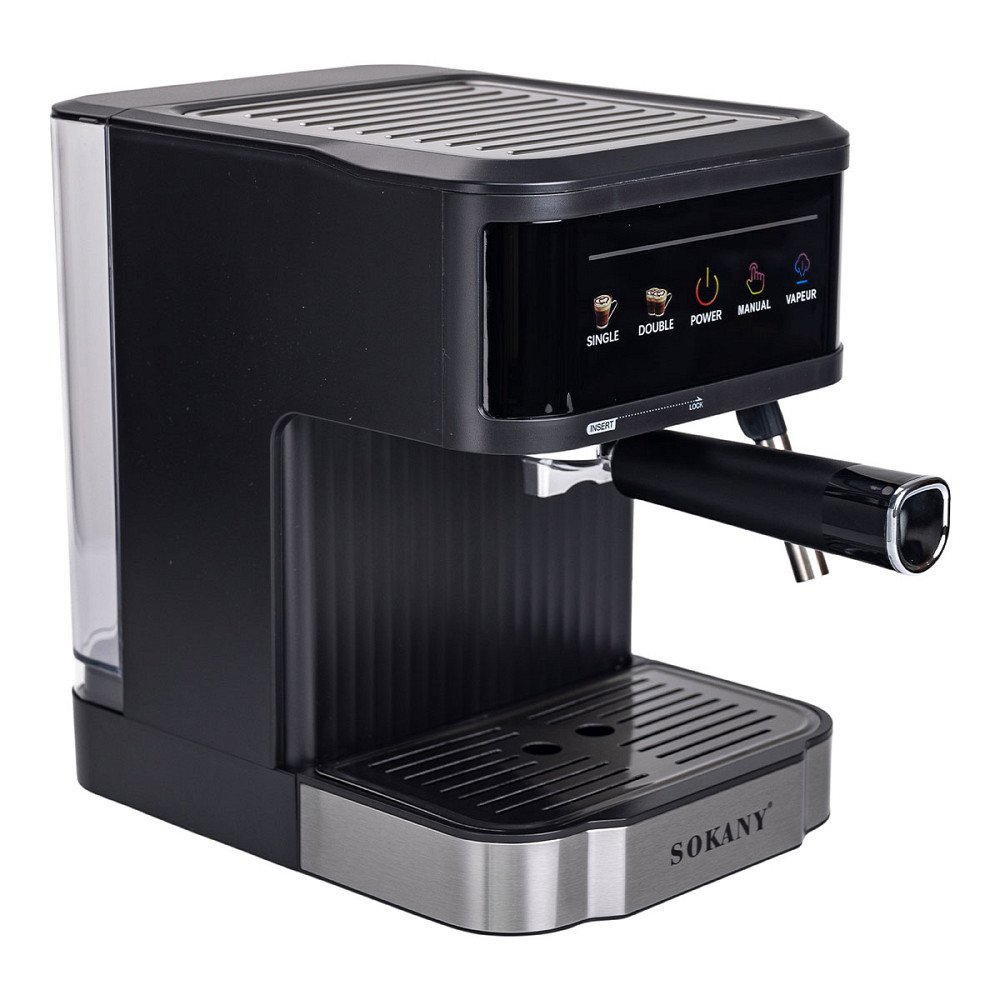 Кавомашина з капучинатором 1.8 л професійна Sokany електрична SK-04025 Коломия - фото 3