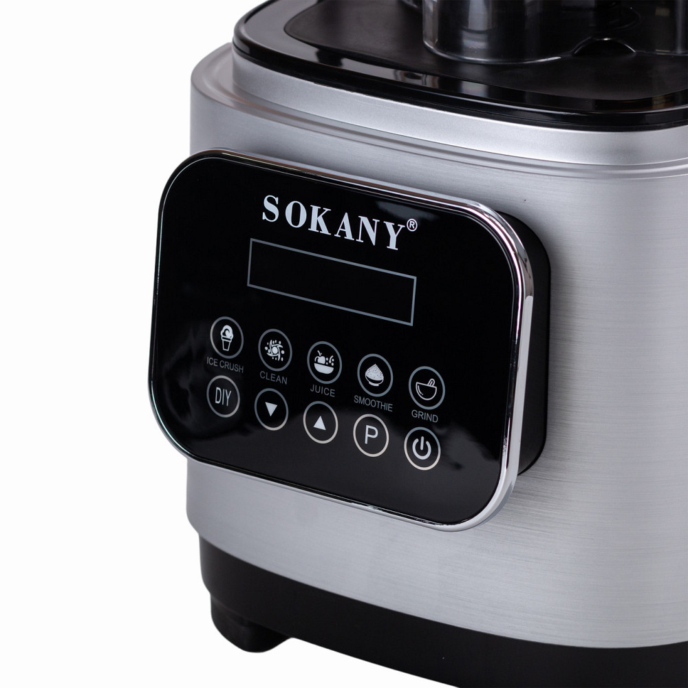 Sokany Безшумний блендер Sokany з 2-літровою чашею для смузі та коктейлів, портативний 8000 Вт Коломия - фото 7