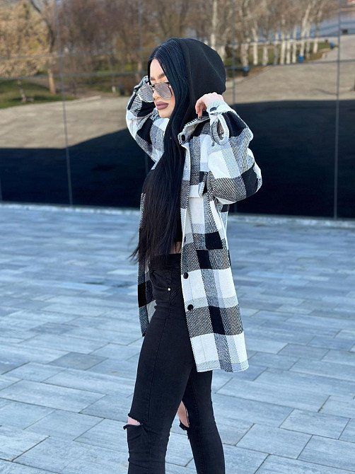 Сорочка-куртка з капюшоном "Ultra" оптом | Норма | Розпродаж моделі Київ - фото 8