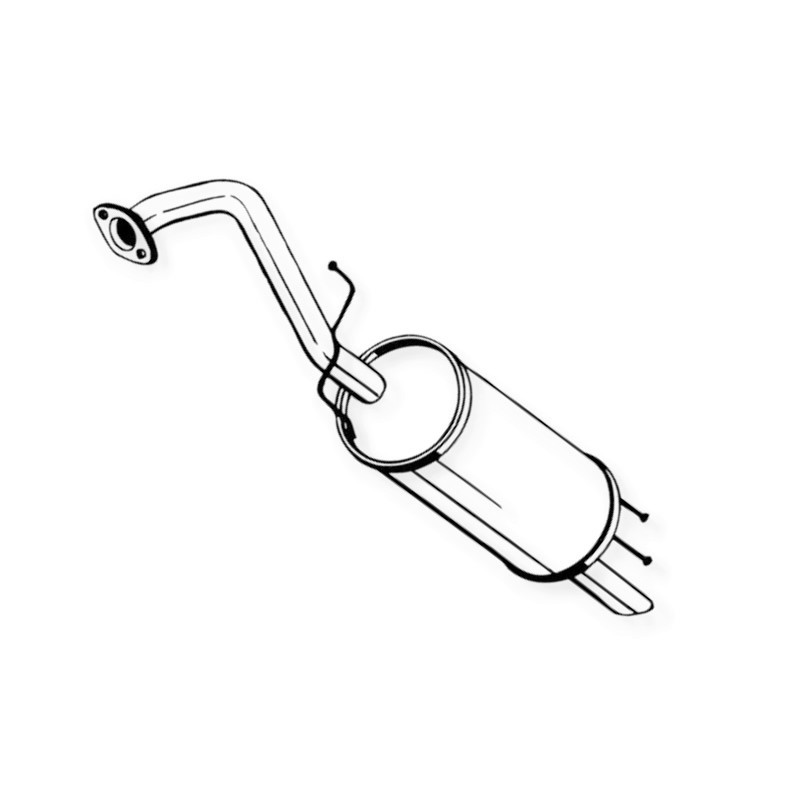 Глушитель Chevrolet Tacuma алюминий Мукачево - изображение 1