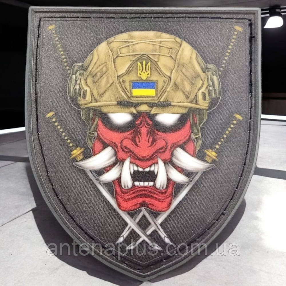Украинский самурай патч / шеврон Киев - изображение 1
