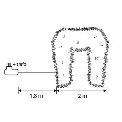 Гірлянда Luca Lighting гірлянда LED Highland мультиколірний 2 м (8718861662252) Вінниця - фото 4