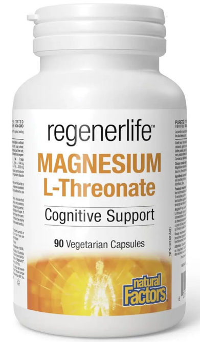 Треонат магнію Natural Factors Magnesium L Threonate 667 mg 90 капс Київ - фото 1