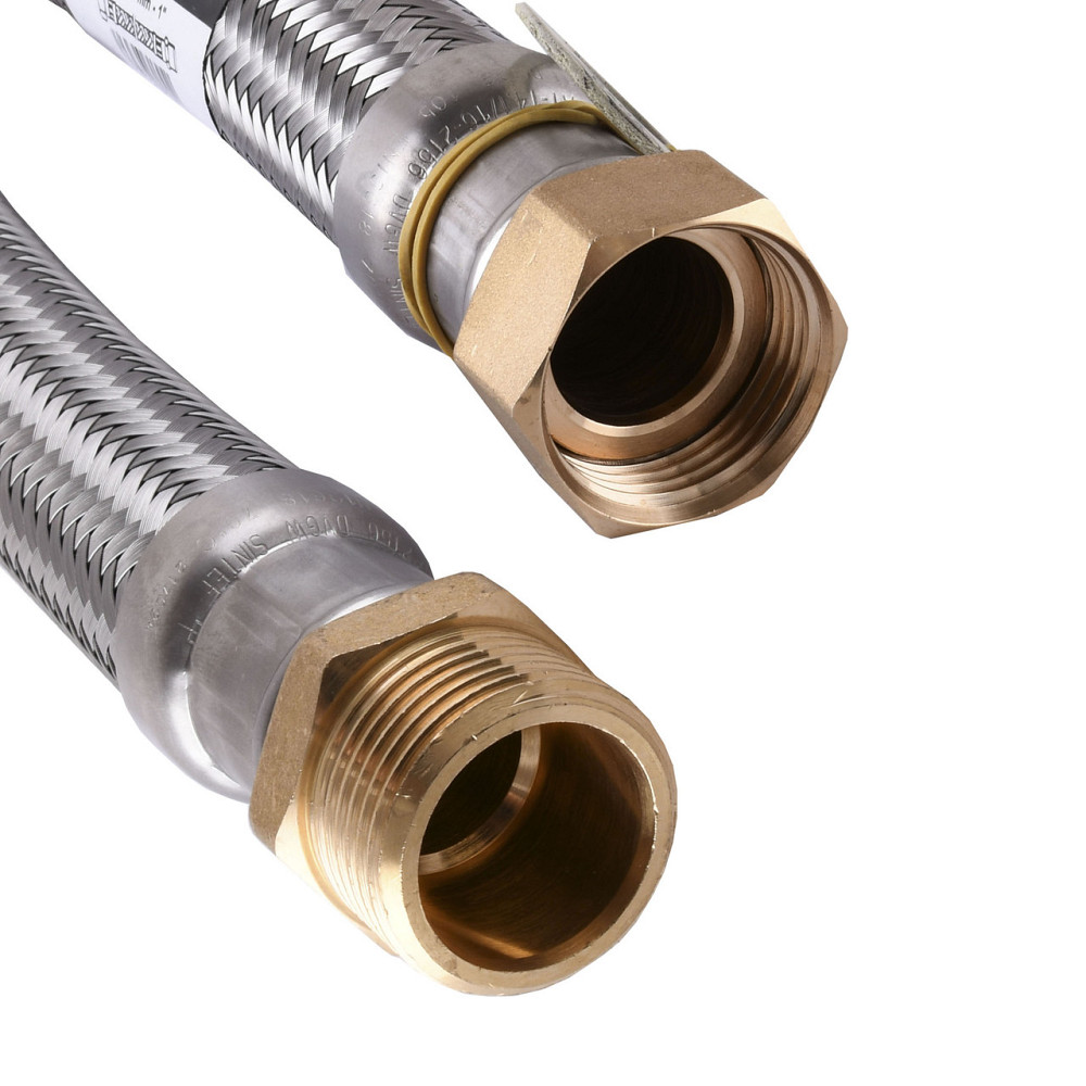 Шланг антивибрационный прямой TUCAI EXTRA TWIST 1″ 0,8м RIVER MG-1-800 204745 (000015854) Киев - изображение 1