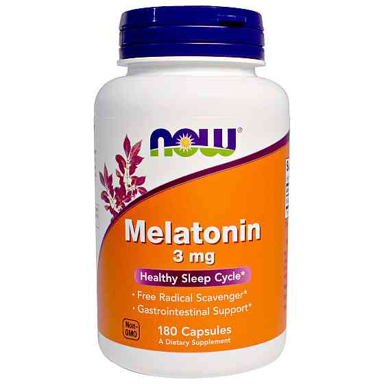 Мелатонін (Melatonin) 3 мг 60 капсул Київ