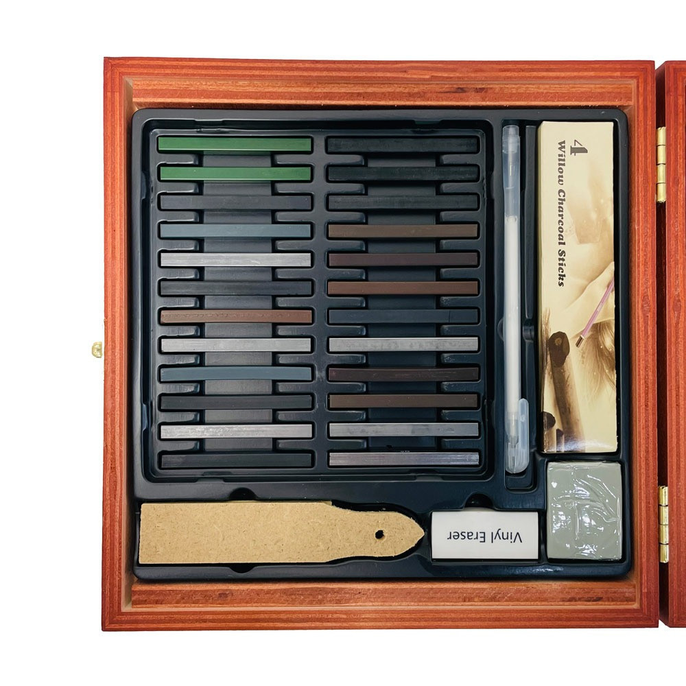 Набір для малювання та живопису, 58 предметів, аксесуари для малювання та ескізів, професійний художній набір Кам'янець-Подільський - фото 3