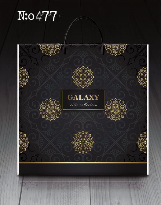 Полиэтиленовый пакет (40х40) с пластиковой ручкой 